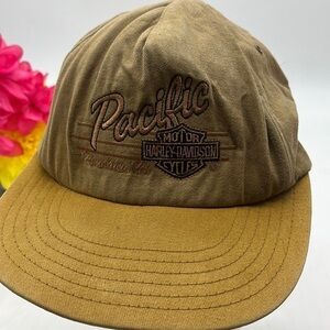 Harley Davidson Pacific Honolulu HI Baseball Hat Adjustable. HT0080A